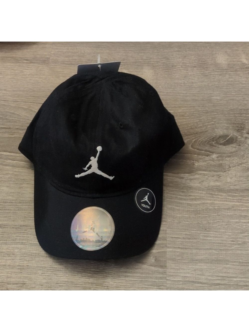 Jordan black hat size (8-20)